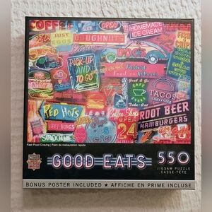 MasterPieces Good Eats Jigsaw Puzzle - 550 Pieces